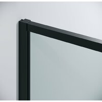 Душевая дверь Grossman Galaxy 100.K33.01.120.21.00 120x195 (черный матовый/стекло прозрачное) - Превью изображения №4 — Интернет-магазин ПроЗаказ