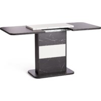 Кухонный стол TetChair Smart 105-140x68.6х75 (мрамор блэк роял/белый) - Превью изображения №6 — Интернет-магазин ПроЗаказ