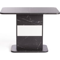 Кухонный стол TetChair Smart 105-140x68.6х75 (мрамор блэк роял/белый) - Превью изображения №2 — Интернет-магазин ПроЗаказ