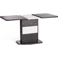 Кухонный стол TetChair Smart 105-140x68.6х75 (мрамор блэк роял/белый) - Превью изображения №5 — Интернет-магазин ПроЗаказ