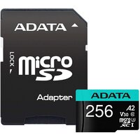 ADATA Premier Pro AUSDX256GUI3V30SA2-RA1 microSDXC 256GB (с адаптером)