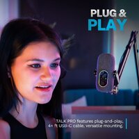 Проводной микрофон JLab Epic Talk (черный) - Превью изображения №5 — Интернет-магазин ПроЗаказ