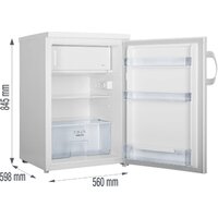 Однокамерный холодильник Gorenje RB492PW - Превью изображения №4 — Интернет-магазин ПроЗаказ