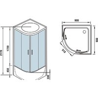 Душевая кабина WeltWasser WW500 Halle 904 - Превью изображения №19 — Интернет-магазин ПроЗаказ