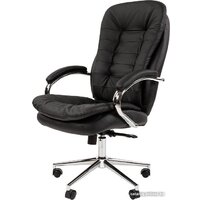 Офисное кресло CHAIRMAN 795 N (кожа, черный) - Превью изображения №4 — Интернет-магазин ПроЗаказ