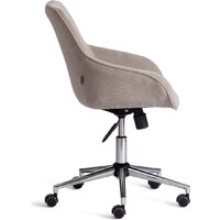 Офисное кресло TetChair Dublin хром/вельвет (серый) - Превью изображения №10 — Интернет-магазин ПроЗаказ