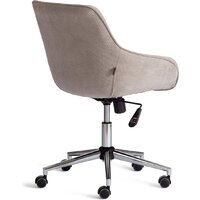 Офисное кресло TetChair Dublin хром/вельвет (серый) - Превью изображения №11 — Интернет-магазин ПроЗаказ