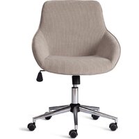 Офисное кресло TetChair Dublin хром/вельвет (серый) - Превью изображения №9 — Интернет-магазин ПроЗаказ