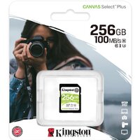 Карта памяти Kingston Canvas Select Plus SDXC 256GB SDS2/256GB - Превью изображения №3 — Интернет-магазин ПроЗаказ