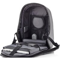 Городской рюкзак XD Design Bobby Hero Regular (серый) - Превью изображения №12 — Интернет-магазин ПроЗаказ