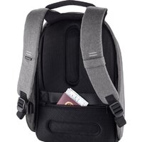 Городской рюкзак XD Design Bobby Hero Regular (серый) - Превью изображения №8 — Интернет-магазин ПроЗаказ