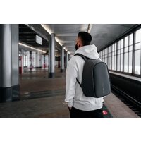 Городской рюкзак XD Design Bobby Hero Regular (серый) - Превью изображения №29 — Интернет-магазин ПроЗаказ