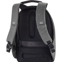 Городской рюкзак XD Design Bobby Hero Regular (серый) - Превью изображения №6 — Интернет-магазин ПроЗаказ