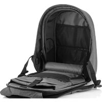 Городской рюкзак XD Design Bobby Hero Regular (серый) - Превью изображения №10 — Интернет-магазин ПроЗаказ