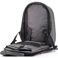 Городской рюкзак XD Design Bobby Hero Regular (серый) - Превью изображения №9 — Интернет-магазин ПроЗаказ