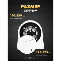 Осевой вентилятор HOMY AO150WS - Превью изображения №8 — Интернет-магазин ПроЗаказ