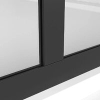 Душевая стенка Niagara NG-686-12BLACK 120x195 (черный матовый/прозрачное стекло) - Превью изображения №9 — Интернет-магазин ПроЗаказ