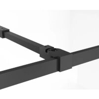 Душевая стенка Niagara NG-686-12BLACK 120x195 (черный матовый/прозрачное стекло) - Превью изображения №7 — Интернет-магазин ПроЗаказ