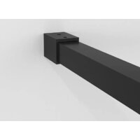 Душевая стенка Niagara NG-686-12BLACK 120x195 (черный матовый/прозрачное стекло) - Превью изображения №8 — Интернет-магазин ПроЗаказ