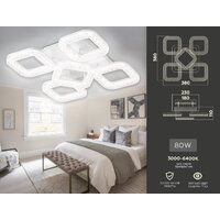 Припотолочная люстра Ambrella light Original FA3914 - Превью изображения №7 — Интернет-магазин ПроЗаказ