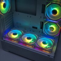 Корпус XASTRA Q500M 6ARGB-C10-UC (белый) - Превью изображения №8 — Интернет-магазин ПроЗаказ