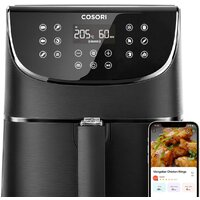 Аэрогриль (аэрофритюрница) Cosori TurboBlaze Chef Edition Air Fryer CAF-DC601-KEU Grey - Превью изображения №5 — Интернет-магазин ПроЗаказ