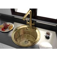Кухонная мойка ZorG SZR-510/205 Bronze - Превью изображения №2 — Интернет-магазин ПроЗаказ