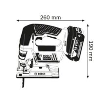 Электролобзик Bosch GST 18 V-LI B Professional 06015A6100 (без АКБ) - Превью изображения №5 — Интернет-магазин ПроЗаказ