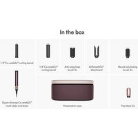 Фен-стайлер Dyson Airwrap Co-anda2x HS09 Straight+Wavy (евровилка, яшмовая слива) - Превью изображения №7 — Интернет-магазин ПроЗаказ