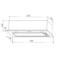 Кухонная вытяжка Weissgauff BOX 452 White - Превью изображения №6 — Интернет-магазин ПроЗаказ