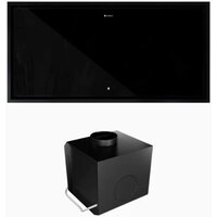 Кухонная вытяжка Globalo Novelti 100.1 Black + Turbina TW 2.1 - Превью изображения №2 — Интернет-магазин ПроЗаказ