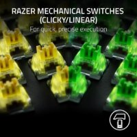 Клавиатура Razer BlackWidow V4 X (Razer Yellow, нет кириллицы) - Превью изображения №8 — Интернет-магазин ПроЗаказ