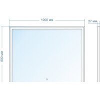 Зеркало Doratiz Адель 100x80 2711.905 - Превью изображения №7 — Интернет-магазин ПроЗаказ