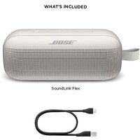 Беспроводная колонка Bose SoundLink Flex (дымчатый белый) - Превью изображения №6 — Интернет-магазин ПроЗаказ