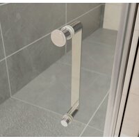 Душевая дверь RGW PA-14 41081410-11 100 (хром/прозрачное стекло) - Превью изображения №4 — Интернет-магазин ПроЗаказ