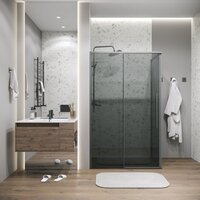 Душевой уголок Grossman Galaxy 100x90x195 120.K33.01.1090.42.10 (графит сатин/стекло тонированное) - Превью изображения №7 — Интернет-магазин ПроЗаказ