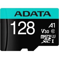 Карта памяти ADATA Premier Pro AUSDX128GUI3V30SA2-RA1 microSDXC 128GB (с адаптером) - Превью изображения №2 — Интернет-магазин ПроЗаказ
