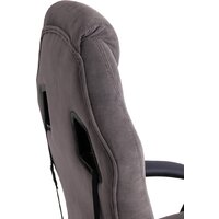 Игровое (геймерское) кресло TetChair Driver (флок/ткань, серый) - Превью изображения №8 — Интернет-магазин ПроЗаказ