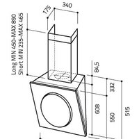 Кухонная вытяжка Elica MINI OM WH/F/55 - Превью изображения №2 — Интернет-магазин ПроЗаказ
