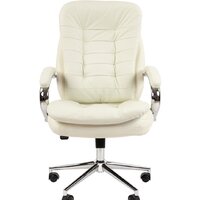 Офисное кресло CHAIRMAN 795 N (кожа, белый) - Превью изображения №2 — Интернет-магазин ПроЗаказ