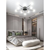 Припотолочная люстра Aitin Pro L73058/10C (черный/хром) - Превью изображения №4 — Интернет-магазин ПроЗаказ