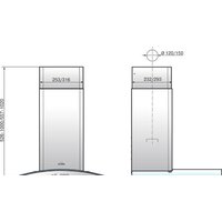 Кухонная вытяжка Elikor Аметист 60П-430-К3Д (черный/тонированное стекло) (940694) - Превью изображения №2 — Интернет-магазин ПроЗаказ