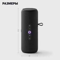 Умная колонка Яндекс Станция Стрит (черный) - Превью изображения №21 — Интернет-магазин ПроЗаказ