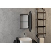  Континент Шкаф с зеркалом Elmage Black Led 45x80 - Превью изображения №23 — Интернет-магазин ПроЗаказ