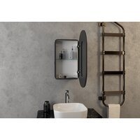  Континент Шкаф с зеркалом Elmage Black Led 45x80 - Превью изображения №24 — Интернет-магазин ПроЗаказ