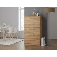 Комод НК-Мебель Stern Т-8 5-я 72676287 (16 мм, дуб вотан) - Превью изображения №4 — Интернет-магазин ПроЗаказ