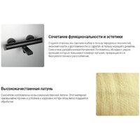 Смеситель Deante Br Gold BCH R4BT - Превью изображения №2 — Интернет-магазин ПроЗаказ