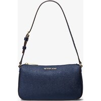 Женская сумка Michael Kors Jet Set Medium Saffiano Leather Pochette (Navy) - Превью изображения №2 — Интернет-магазин ПроЗаказ