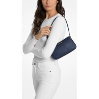 Женская сумка Michael Kors Jet Set Medium Saffiano Leather Pochette (Navy) - Превью изображения №4 — Интернет-магазин ПроЗаказ