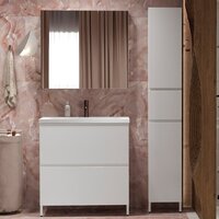  Belux Шкаф-пенал Минск П 30-01 (1, белый глянцевый) - Превью изображения №3 — Интернет-магазин ПроЗаказ